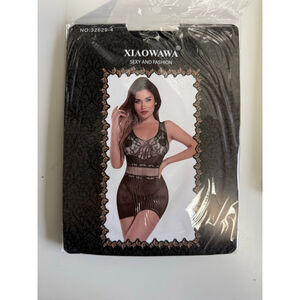 Women's XIAOWAWA Black One Size Chemise & Slip
